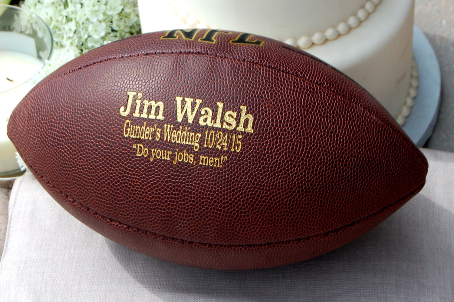 Personalized Football Custom Engraved Football Gifts for Etsy