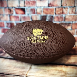 Personalized Football Trophy, Custom Senior Gift, Engraved Football Awards, End of Football Season Awards, Football Keepsakes, Gifts for Men