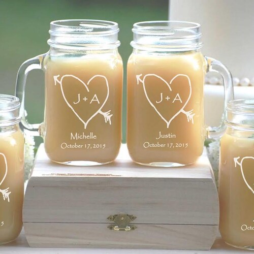 Bridesmaid Gift Personalized Bridesmaid Gift 12 Mason Jars Etsy