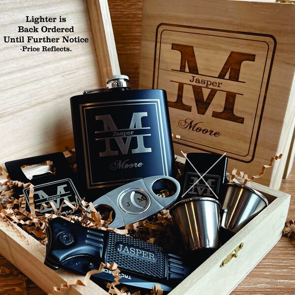 Groomsmen Gift Set, Groomsmen Flask, Flask Gift Box, Groomsman Flask, Pocket Knife Groomsmen Gifts, Groomsmen Proposal Gift Box Set