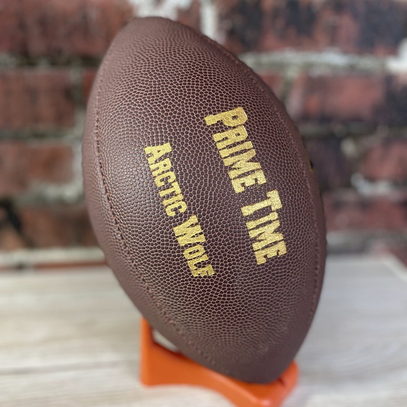 Personalized Football, Groomsmen Gift, Ring Bearer Gift, Best Man Gift, Wedding Keepsake, Custom Football, Gifts for Men, Groomsman Football image 9