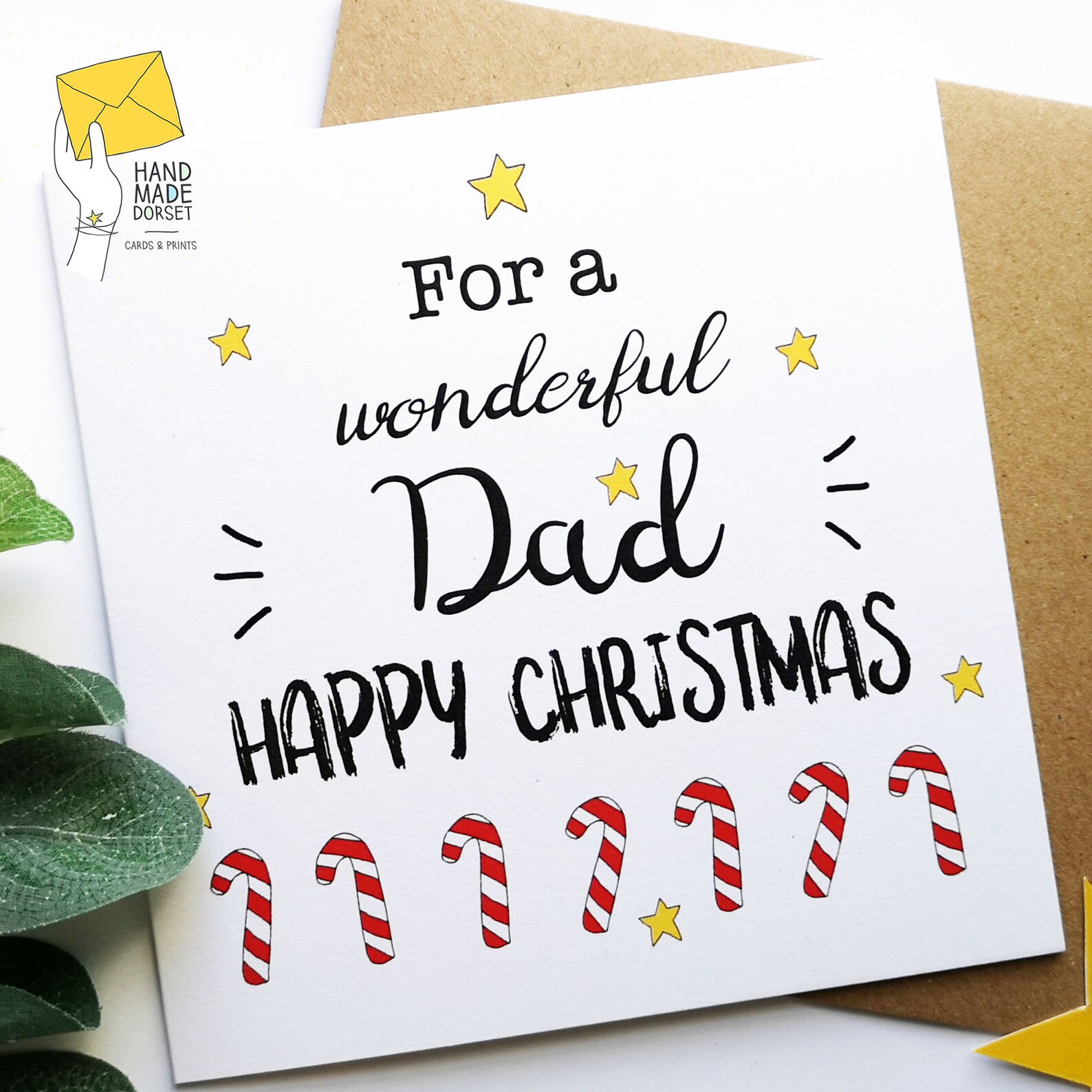 Daddy Christmas Card 