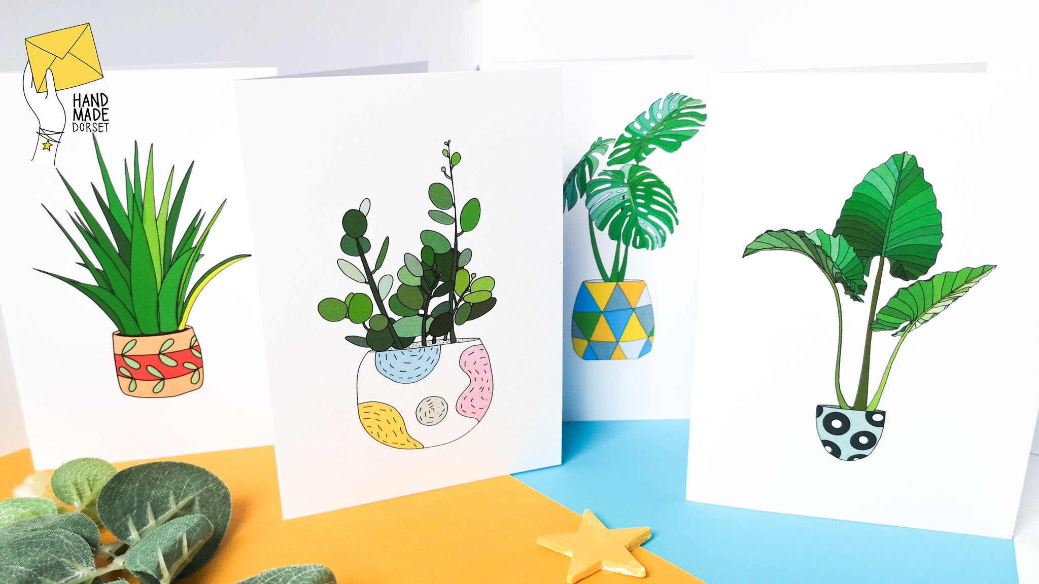 Plant note cardsset of plant cardsblank plant cardsplant Etsy