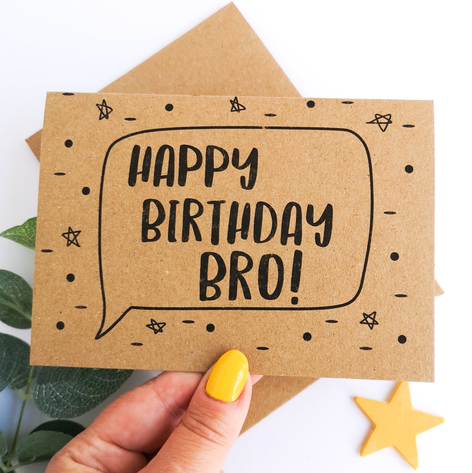 Bro birthday cardcard for brother birthday card for brobro | Etsy