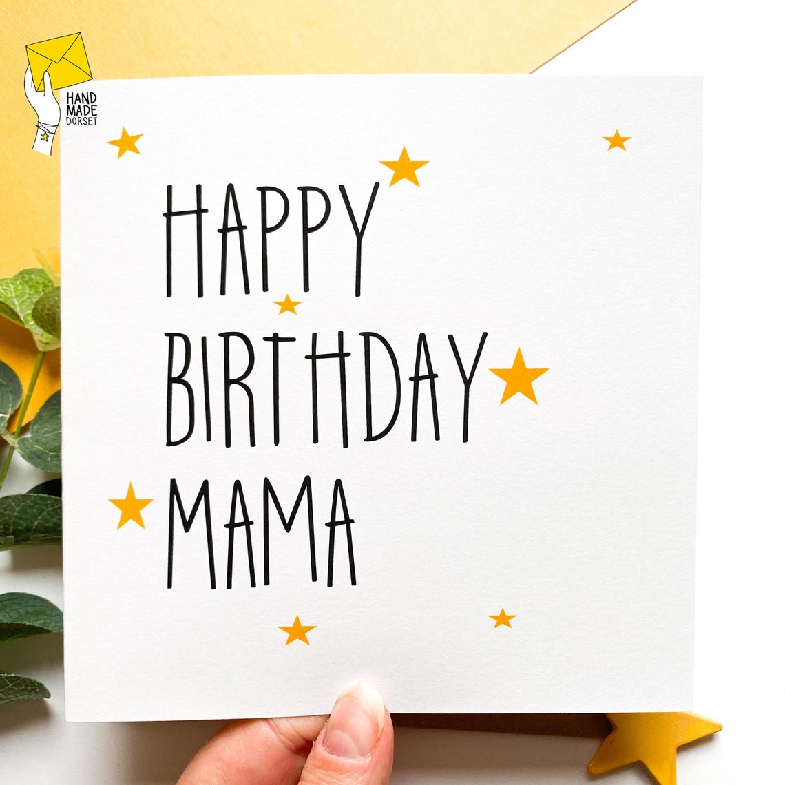 Mama Birthday Cardbirthday Card for Mamamummy Cardmam Etsy