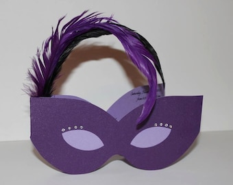 Masquerade Mask Invitation