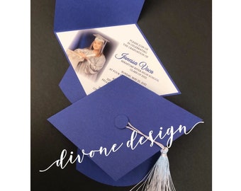 Graduation Cap Invitation
