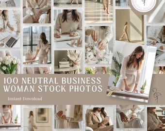 100 Neutral Woman Business Images