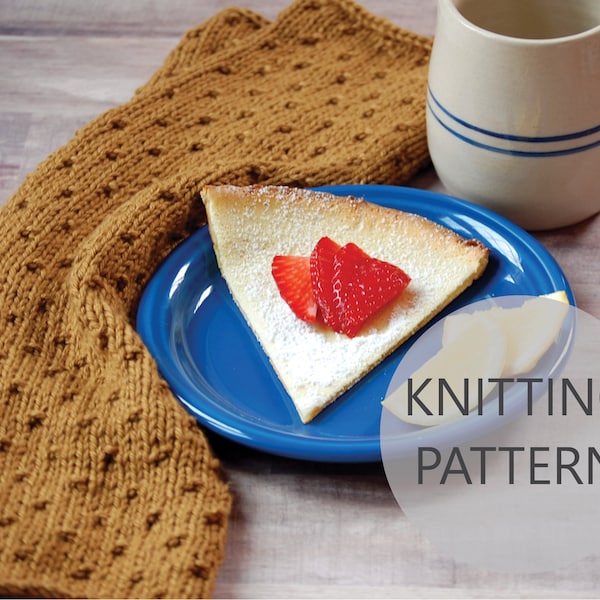 Hemlock Cloth / Classic Kitchen Towel / Dish Cloth Knitting Pattern