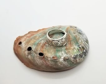 Towle Silver Co., Old Brocade, Sterling Silverware, Floral Ring, from 1932