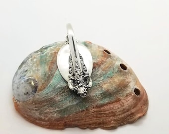 Wallace, Grande Baroque Sterling Demitasse Spoon Slide Pendant from 1941