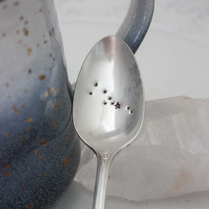 Taurus Zodiac Sign Constellation Spoon, Zodiac Gift, Astrology Gift, Celestial Gift, Birthday Gift, Stocking Stuffer image 1