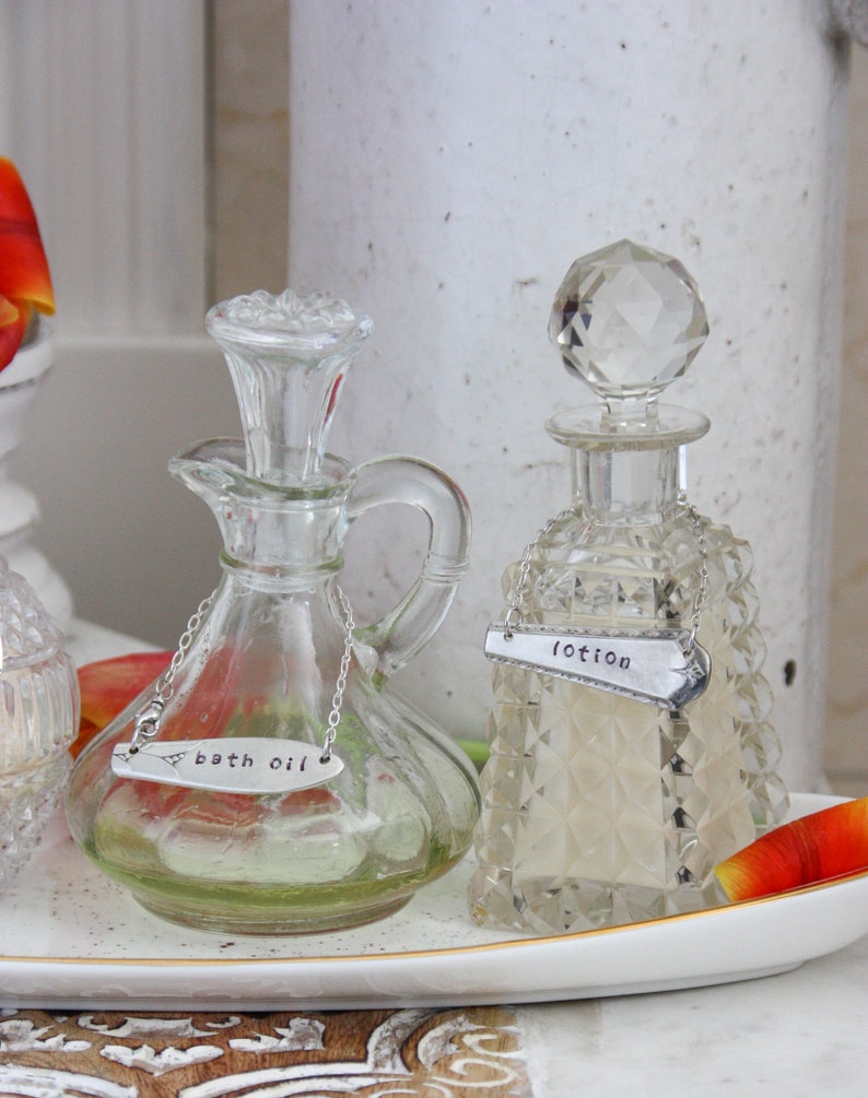 Vanity Bottle Labels Toiletry Bottle Labels Bathroom Decor Etsy