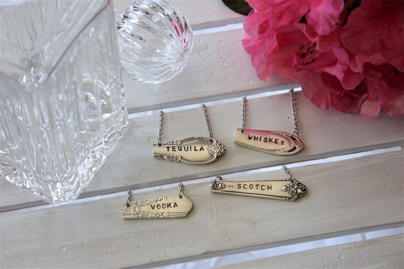 Decanter Tags, Decanter Label, Bar Cart, Barware, Liquor Tag, Hosting Gift, Gift For Him, Fathers Day image 7