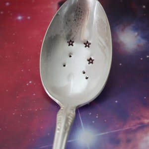 Libra Zodiac Sign Constellation Spoon, Zodiac Gift, Astrology Gift, Celestial Gift, Birthday Gift, Stocking Stuffer image 5