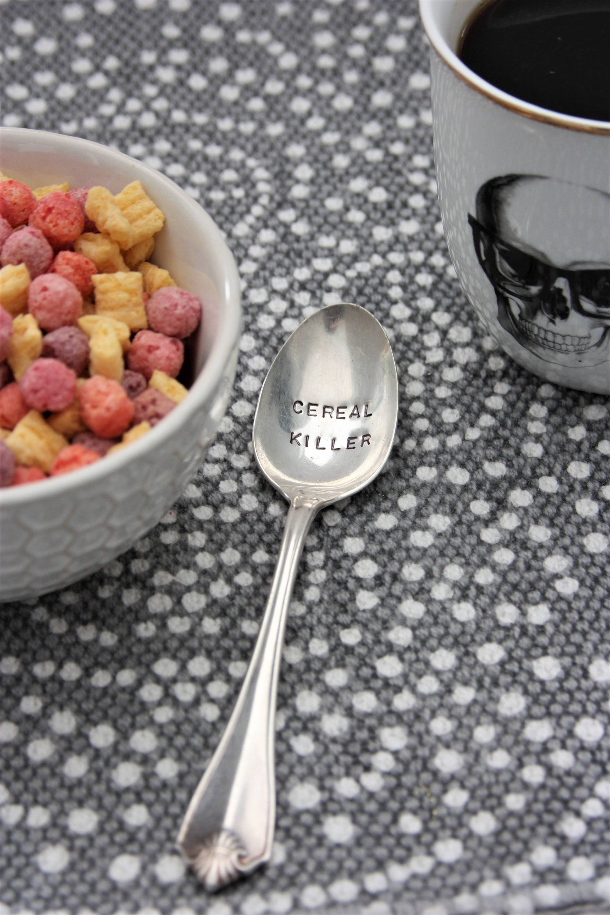 Cereal Killer Spoon Cereal Spoon Funny Spoon Gift for Etsy