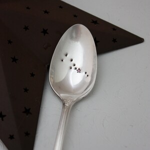 Taurus Zodiac Sign Constellation Spoon, Zodiac Gift, Astrology Gift, Celestial Gift, Birthday Gift, Stocking Stuffer image 3