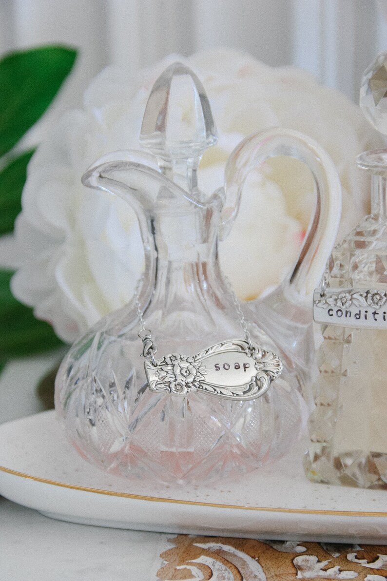 Vanity Bottle Labels Toiletry Bottle Labels Bathroom Decor Etsy