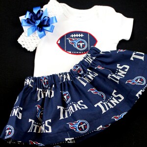 Tennessee Titans 3pc Girls Bodysuit set