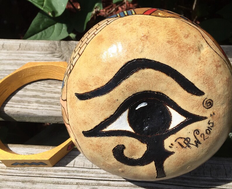 Egyptian Gourd Vase Etsy