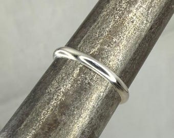 2mm Sterling Silver Stackable Band Available in Sizes 1-20