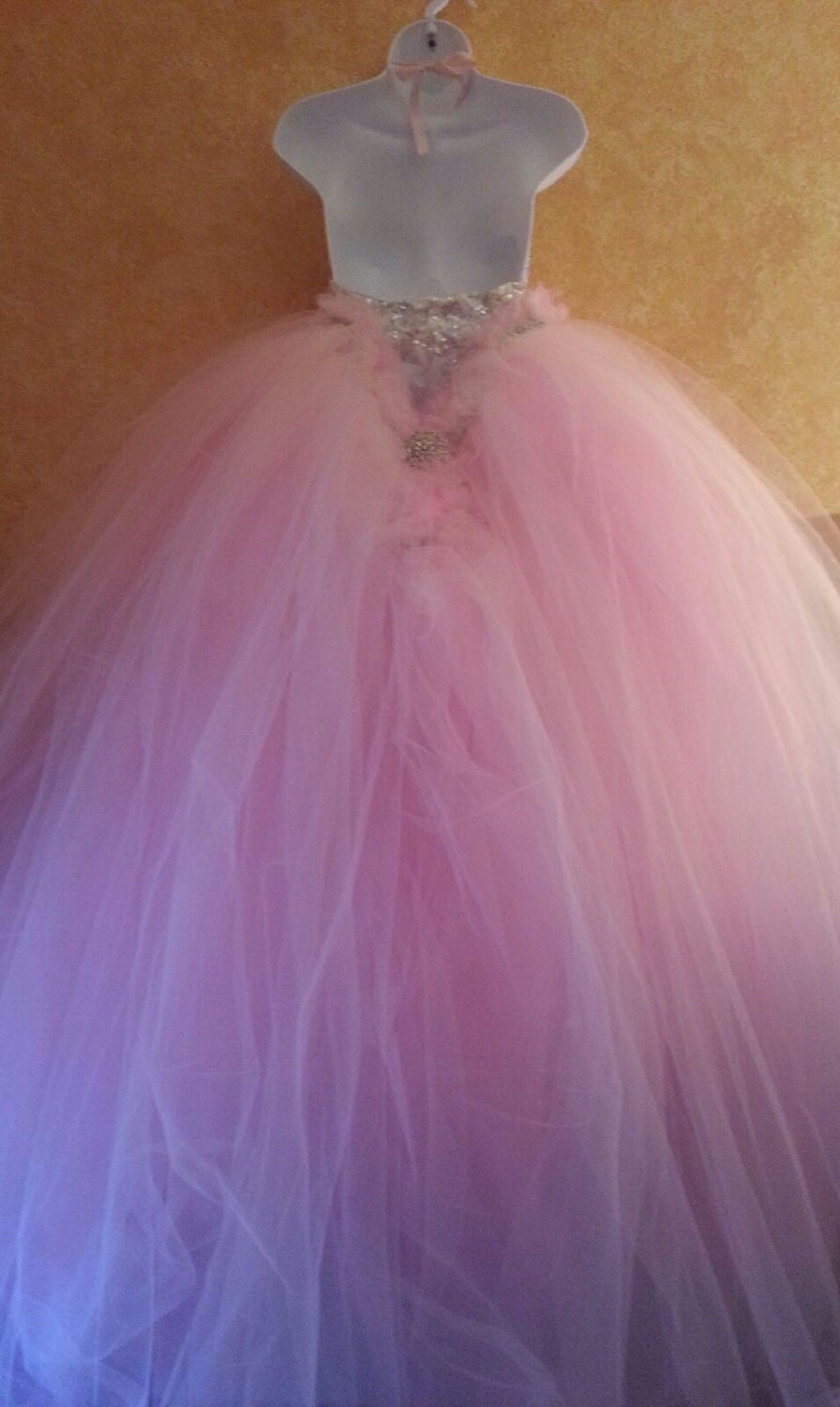 Passion Pink Goddess Bohemian Babydoll Multi Layer Tulle Tutu Empire ...