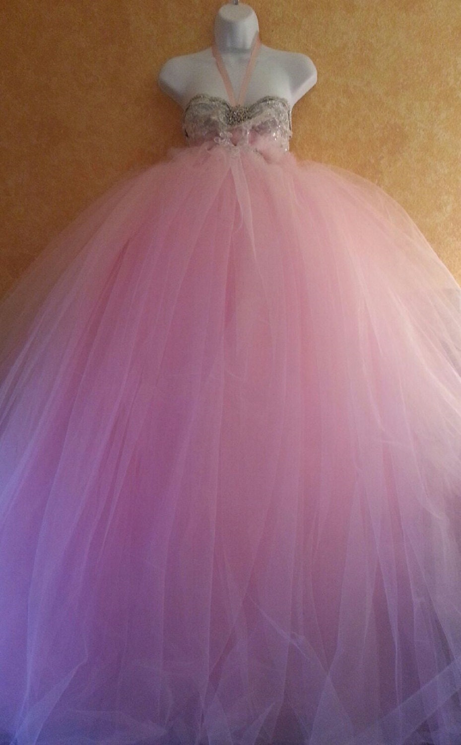 Passion Pink Goddess Bohemian Babydoll Multi Layer Tulle Tutu Empire ...