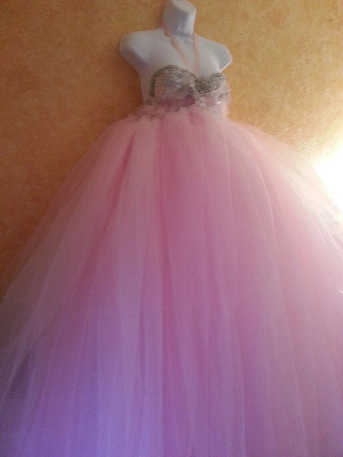 Passion Pink Goddess Bohemian Babydoll Multi Layer Tulle Tutu Empire ...