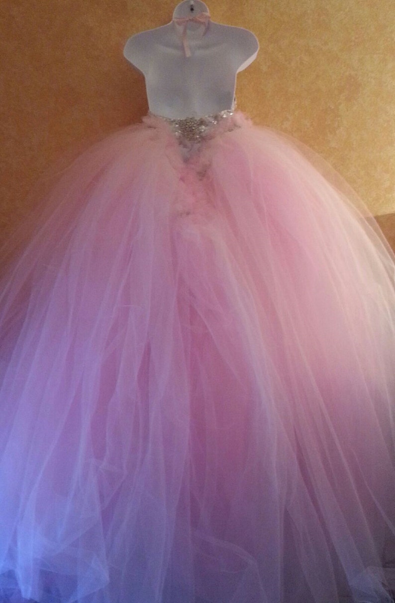Passion Pink Goddess Bohemian Babydoll Multi Layer Tulle Tutu Empire ...