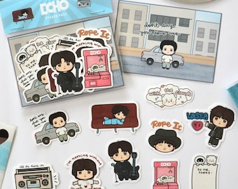 Echo Sticker Pack | Cute KPOP Idol Bias Fanart Stickers