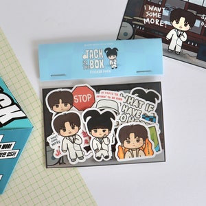 Jack in the Box J-HOPE Hobi Aufkleber | Bangtan, JITB Hobicore Mehr Brandgleich Sign