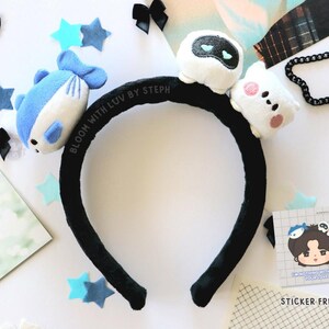 Seokjinnie's Buddies Plush Headband | Cute KPOP Character Headband