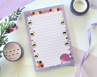 OT7 Forever ARMY's Light Memo Pad | Cute KPOP Fanart Notepad