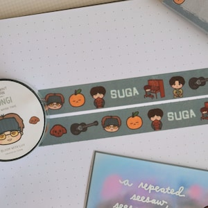 Yoonie Washi Tape - It&#39;s All About Tannies Collection | Cute KPOP Idol Bias Fanart Stationery