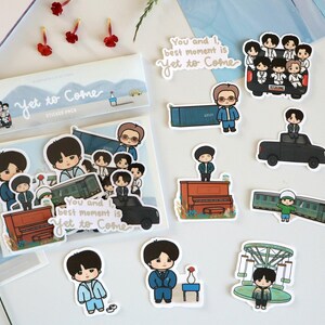 Bangtan Yet to Come-stickerpakket