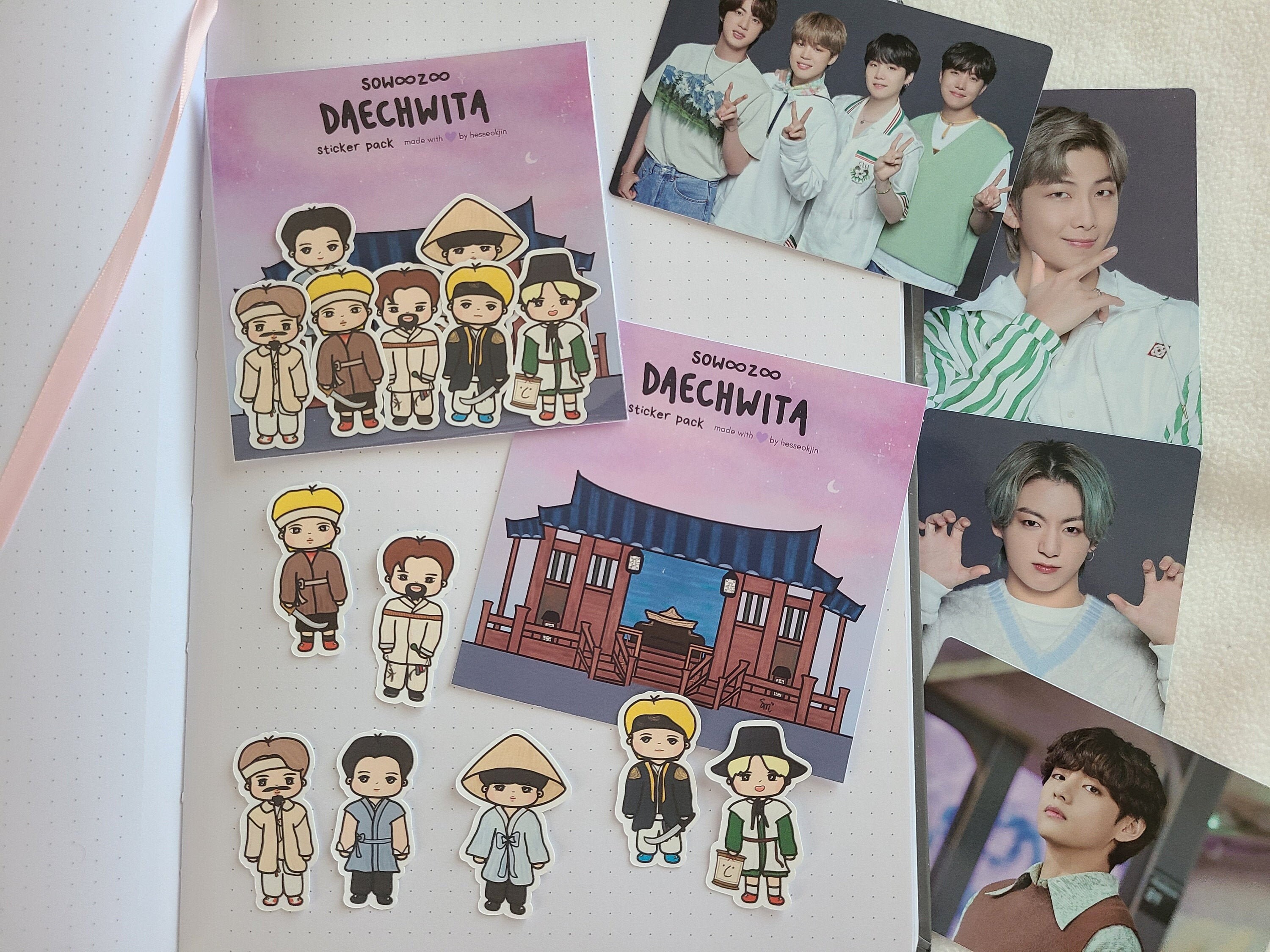 BTS Daechwita Sowoozoo Muster Sticker Pack | Etsy