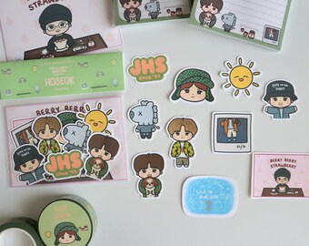 BTS J-HOPE Hoseok Sticker Pack - It's All About Bangtan Collection| Hobicore Hobi