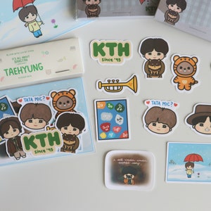 Tae-stickerpakket - It&#39;s All About Tannies-collectie | Leuke KPOP Idol Bias fanart-stickers, Vante