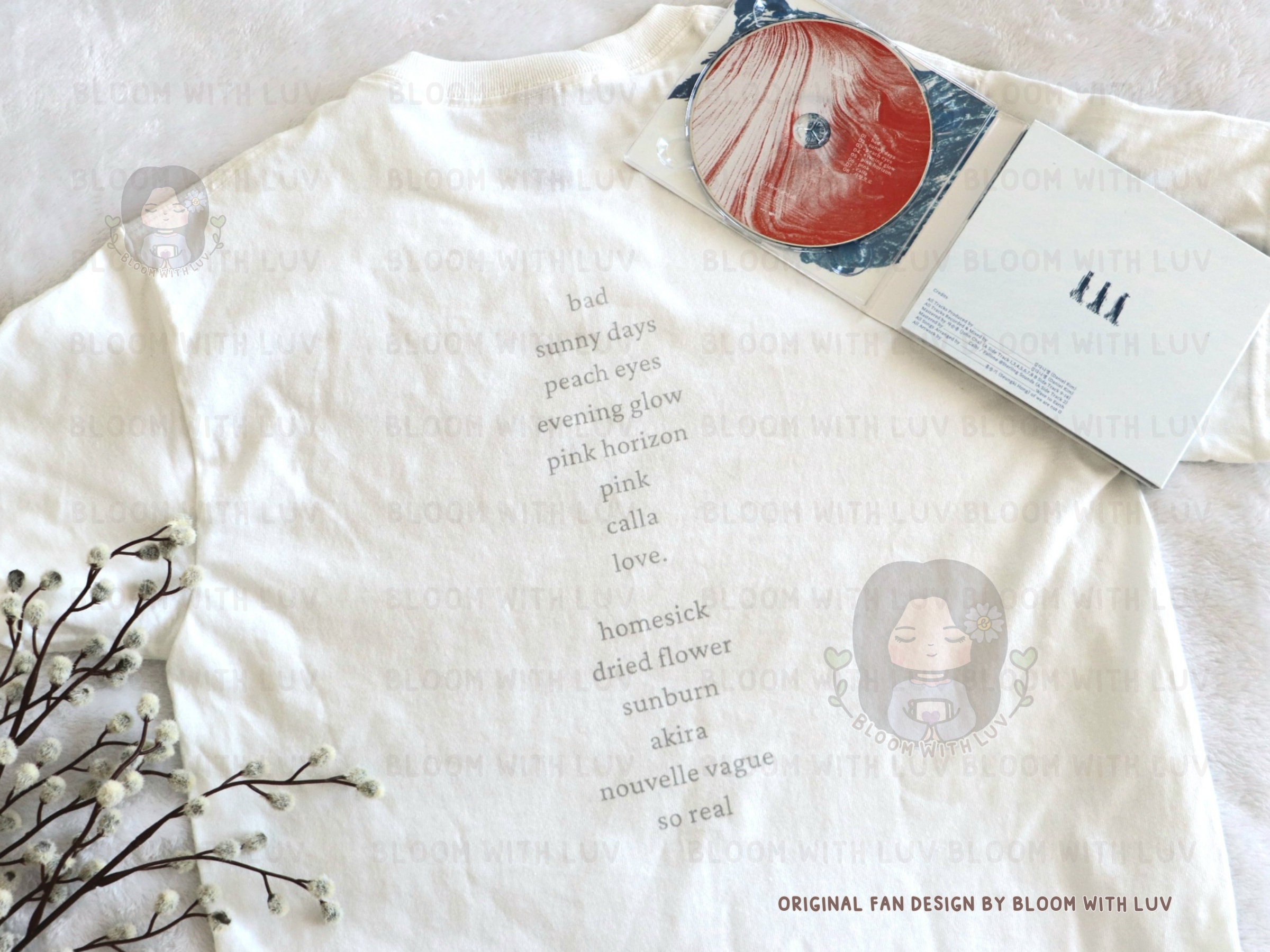 Wave To Earth flaws and all tour Tシャツ L Wave To Earth flaws and all tour Tee - メルカリ