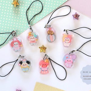 OT7 Minini Clowns Charms | kawaii phone charm, keychain