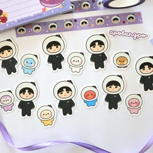 Bangtan Forever ARMY's Light Sticker Pack | Festa, BTS ARMY Light Stick Borahe Aufkleber