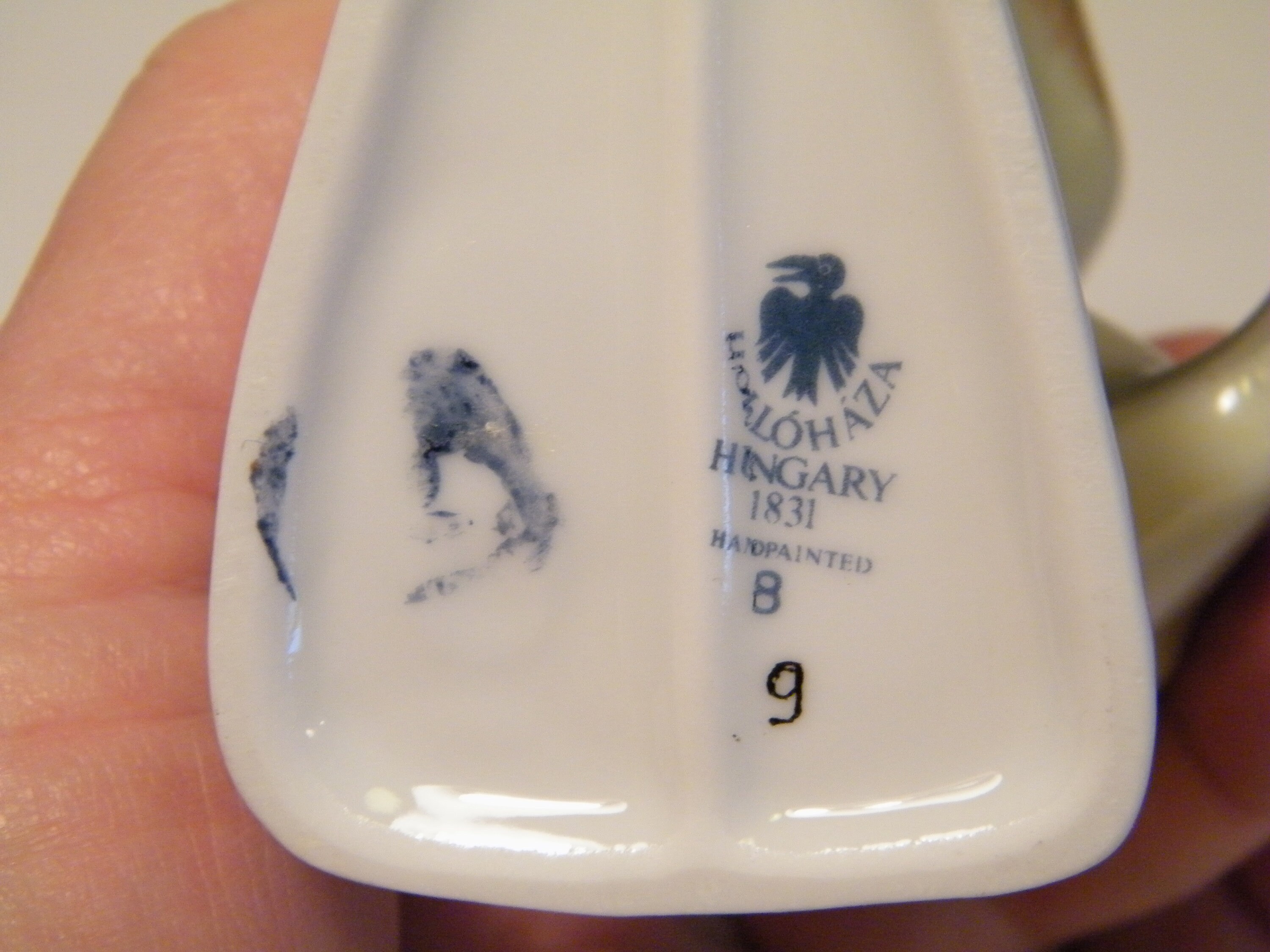 Holohaza ハンガリー 鶴の小像 1831 ヴィンテージ コレクター向け 鳥の