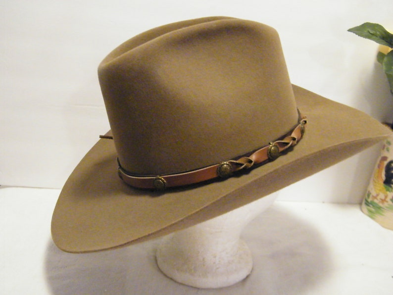 Resistol 4X Beaver Western Hat Like New 