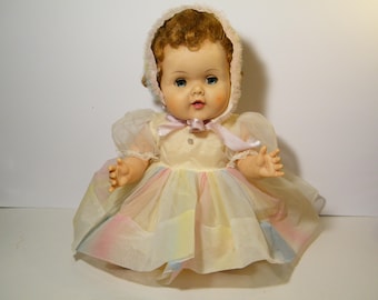 Antique- Doll- American Character- Vinyl- Tiny Tears - Sleep Eyes