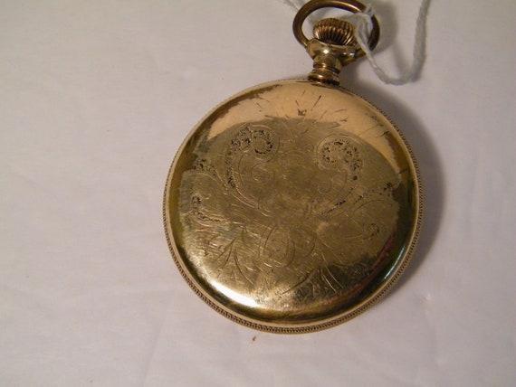 1900 Waltham 7 Jewel Pocket Watch With Roman Nume… - image 3