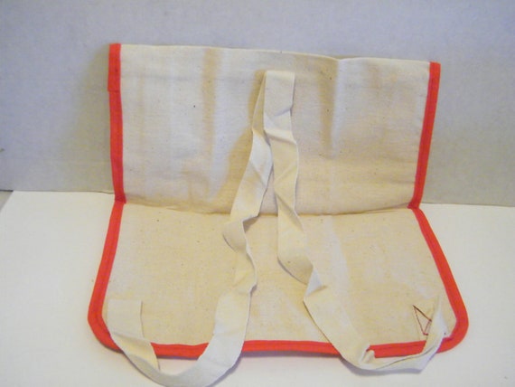 Vintage Koolaid Canvas Backpack or book tote snap… - image 2