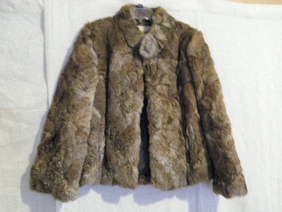 Rabbit fur jackets online best sale