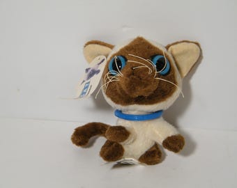 Mcdonalds The Cat Collectible Meal Promo, Vintage Siamese Cat Plush with original tags, add to your collection
