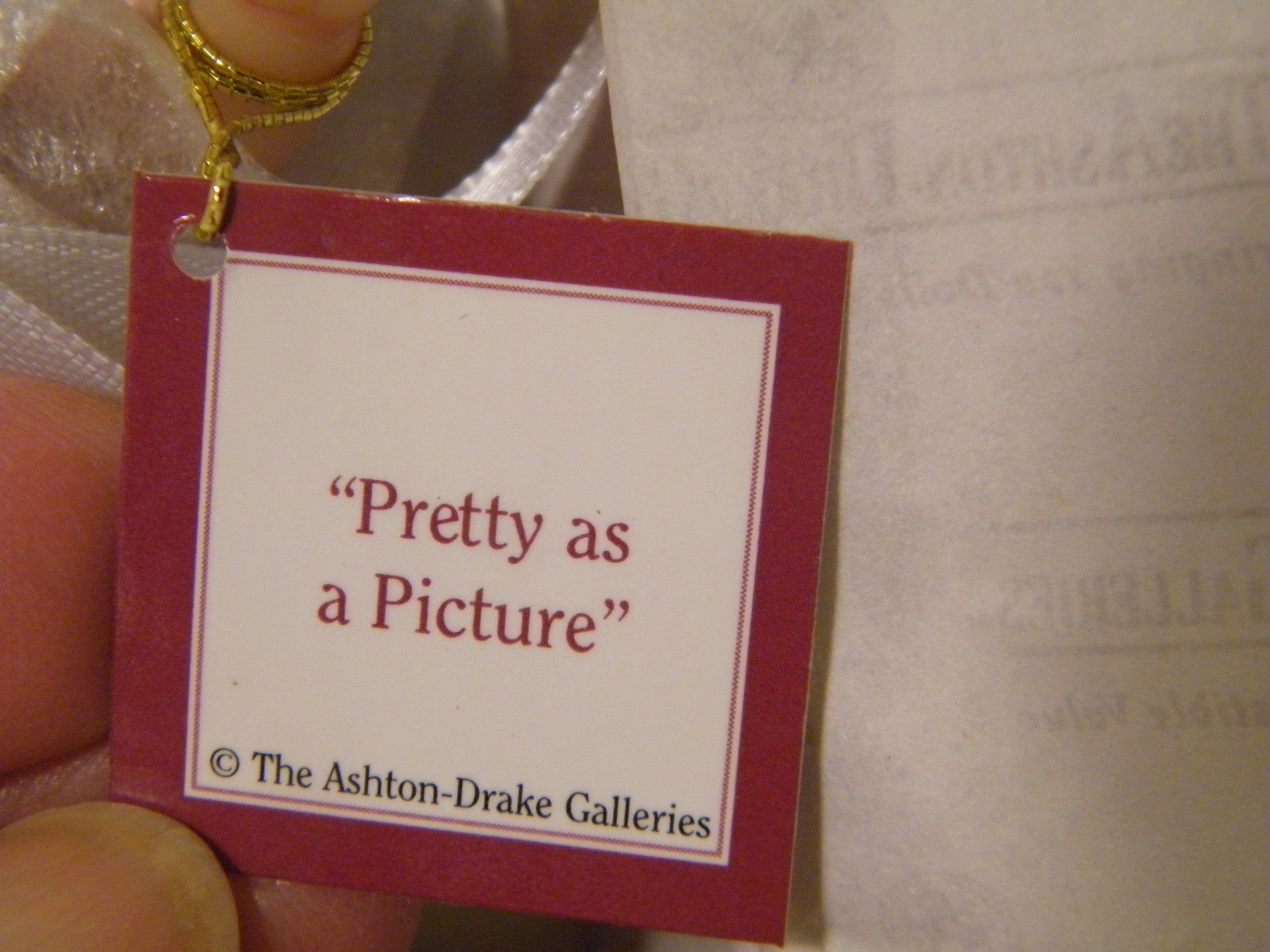 Vintage Pretty as a Picture Baby Doll From Ashton Drake Galleries