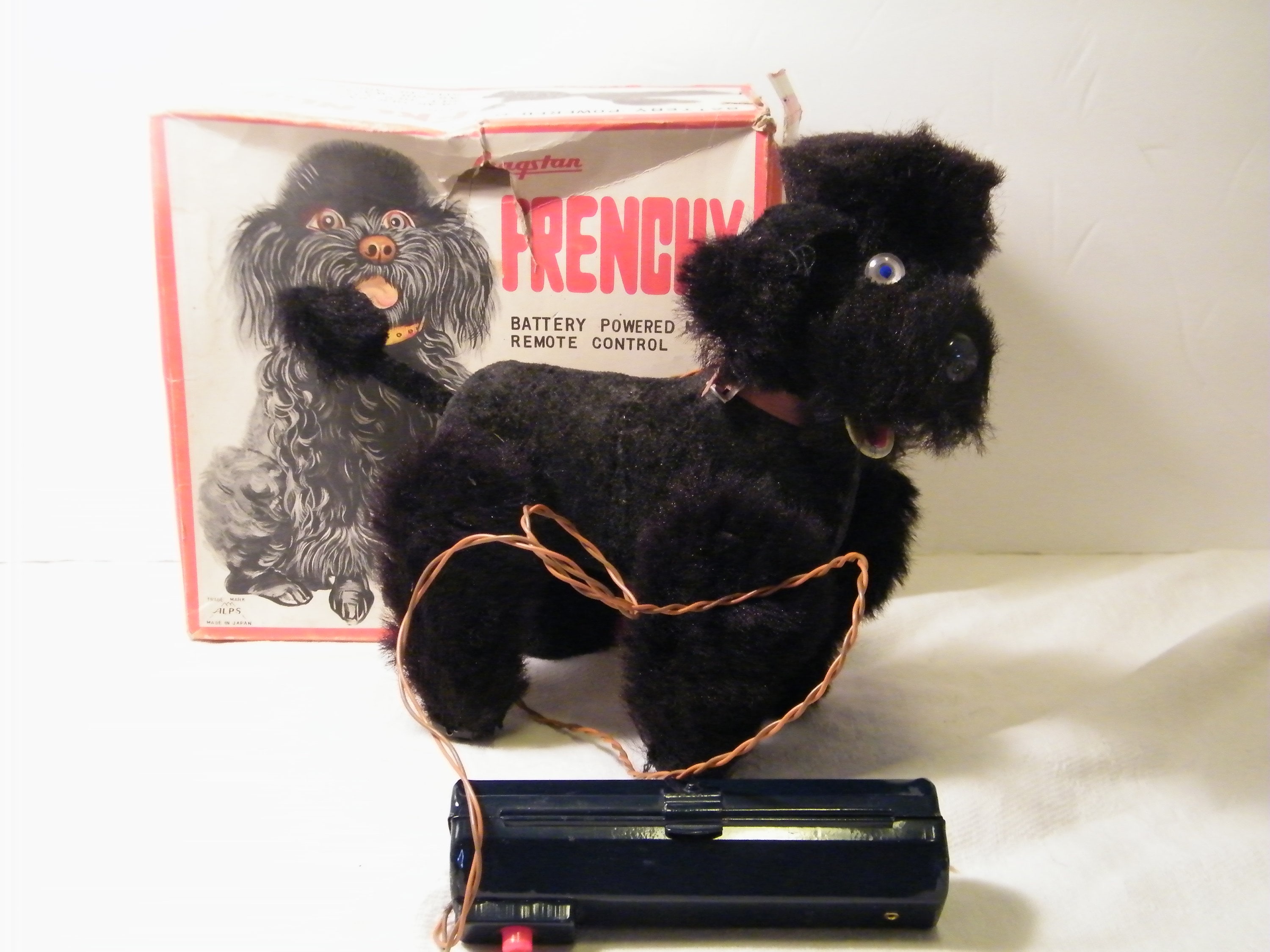 battery operated stuffed dog
